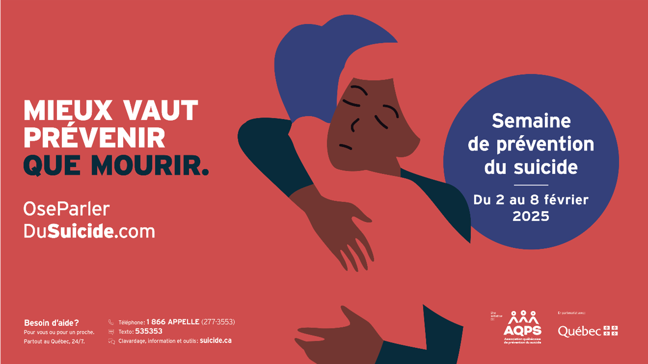 SEMAINE DE PRÉVENTION DU SUICIDE
